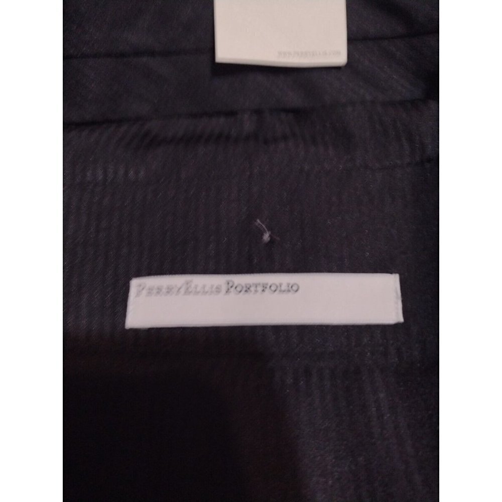 NWT New Perry Ellis Neo-Luxe Hi Twist Luxury Performance Pants 38x30 Gray - Picture 8 of 10